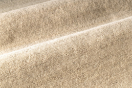 Handgeknoopt uni taupe