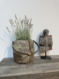 Imitatie lavendel lavender tak spray 66 cm decoratie tak groen
