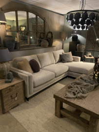 Urban sofa quinn lounge hoekbank loungebank linnen look landelijk stoer modern