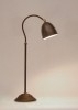 Frezoli Koperen tafellampje buro lamp lampje Delphi Tierlantijn bureau tafellaken koper landelijk