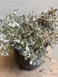 Bosje groen groendecoratie grijs grey green vergrijsd struikje 27 cm kunst plantje takje