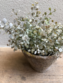 Bosje groen groendecoratie grijs grey green vergrijsd struikje 27 cm kunst plantje takje