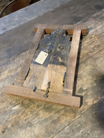 Oud houten wandpaneel aura Peeperkorn landelijk stoer