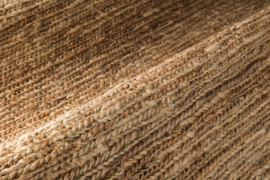 Groot vlakgewoven 100 % hennep vloerkleed kleed carpet karpet natural 200 x 140 cm