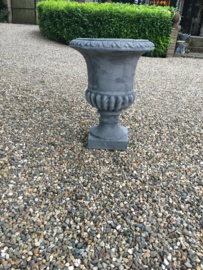 Hoog model tuinvaas pot beton bloempot tuinornament grijs vaas bak landelijk