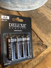 Deluxe aa batterij voor LED KAARS 4 stuks