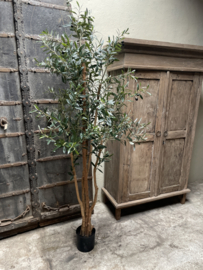 Prachtige kunst olijfplant 190 cm  olijfboom imitatie Olijf olive tree