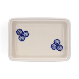 Bunzlau Castle Butter Dish Rectangular - Lace - boter boterkuip