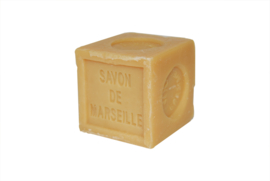 Grof blok savon de  Marseille zeep beige naturel landelijk robuust stuk 300 gram