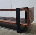 Industrieel landelijk houten truckwood tvmeubel televisie meubel kast dressoir sidetable 150 cm