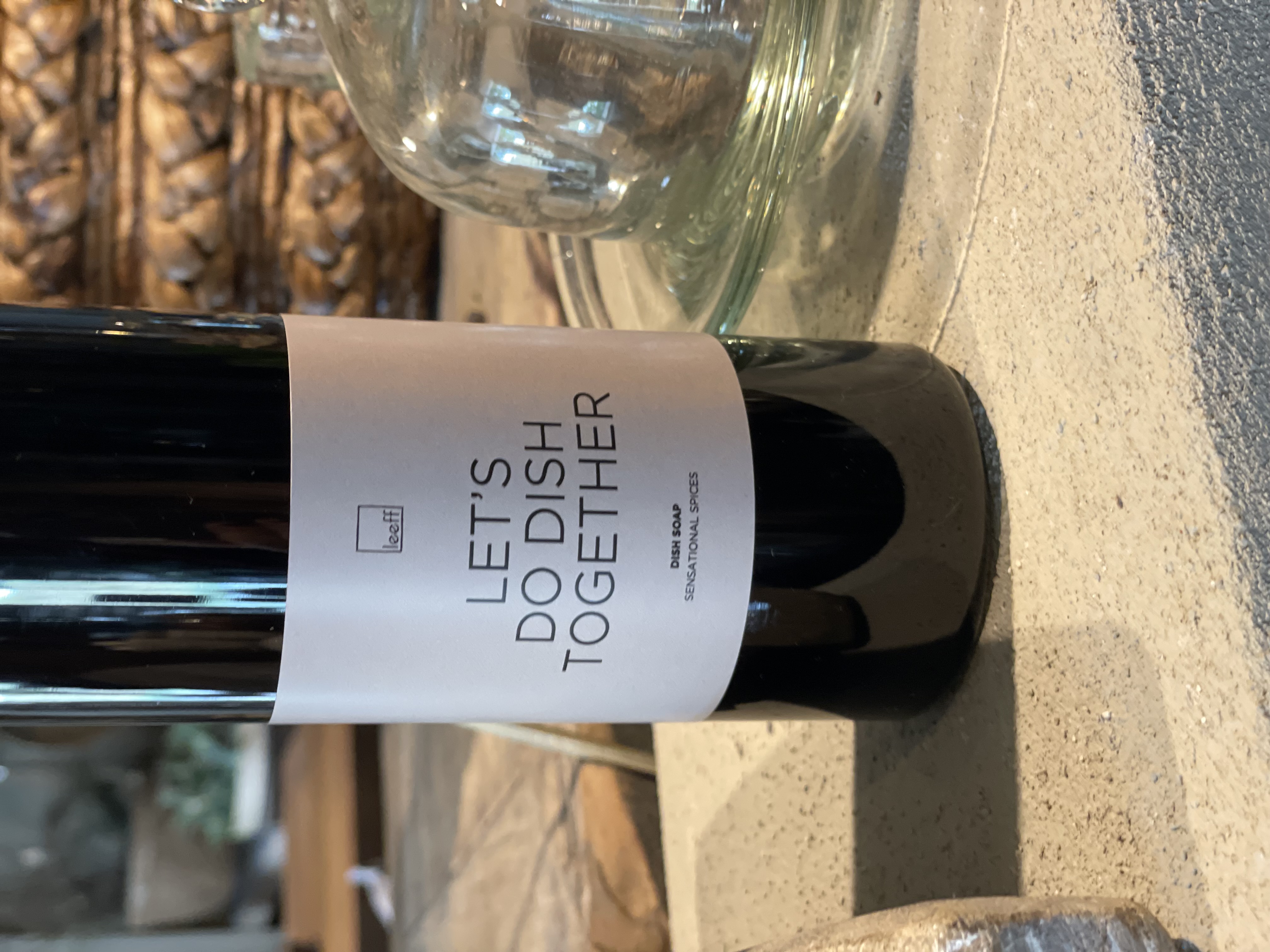 Zeeppompje zeeppomp 500 ml afwasmiddel zeep met leuke tekst kadotip kadootje let's do dish together