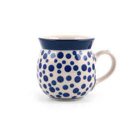 Mug farmer 240 ml - Crazy Dots mok warme chocomelk kopje koffiemok koffiekop thee