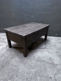 Stoere truckwood salontafel tafel bijzettafel sidetable tv televisiemeubel kast lounge landelijk