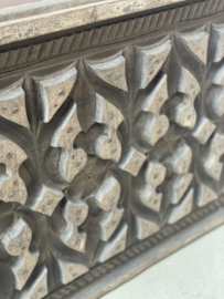 Oud vergrijsd houten wandpaneel wanddecoratie mal landelijk stoer industrieel vintage
