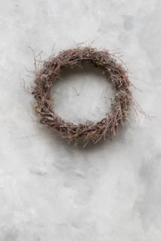 Naturel natural grey moss wreath thin wild bonsai krans 50 cm
