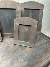 Oud houten Fotolijst fotolijstje sloophout  lijstje landelijk vintage doorleefd hout maat L