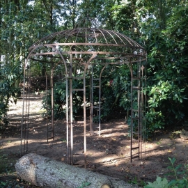 Prieel rond doorsnede 3,3 meter rozenboog ijzeren tuinhuis tuinornament metalen