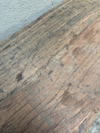 vergrijsd oud houten bijzettafeltje ladekastje SEP ladekastjes kastjes tafel tafeltje halkastje landelijk bijzettafel bijzettafeltje