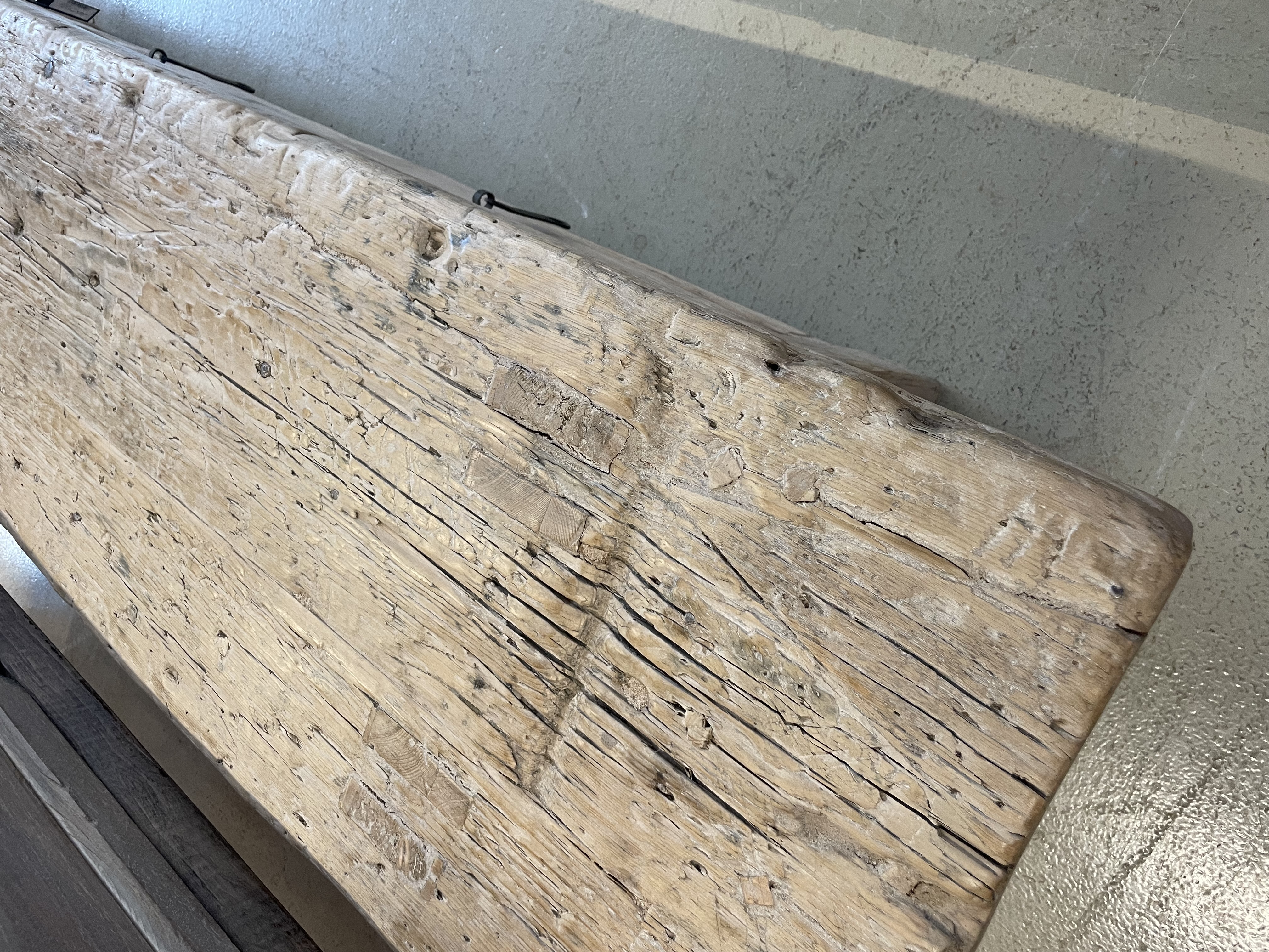 Prachtig groot robuuste Sidetable televisie meubel wandmeubel ladekast met robuust dik blad landelijk sober