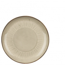 Lifestyle Enzo Sand pastry Plate 16 x 2 cm schaal soho boho  landelijk bord bordje schaaltje kom kommetje bakje stoneware