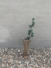 Mooie dennentak Den Pinus sphaera S groen 65 cm kunsttak decoratie