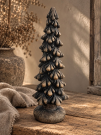 Brynxz excellent X tree kerstboompje kerstboom majestic Brown L H26 x D 10 cm