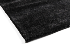 Handgeknoopt uni black