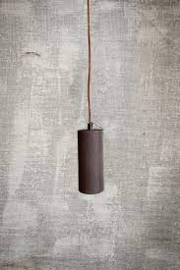 Gyan Hoffz hanglamp buis large groot landelijk stoer industrieel modern roestbruin bruin
