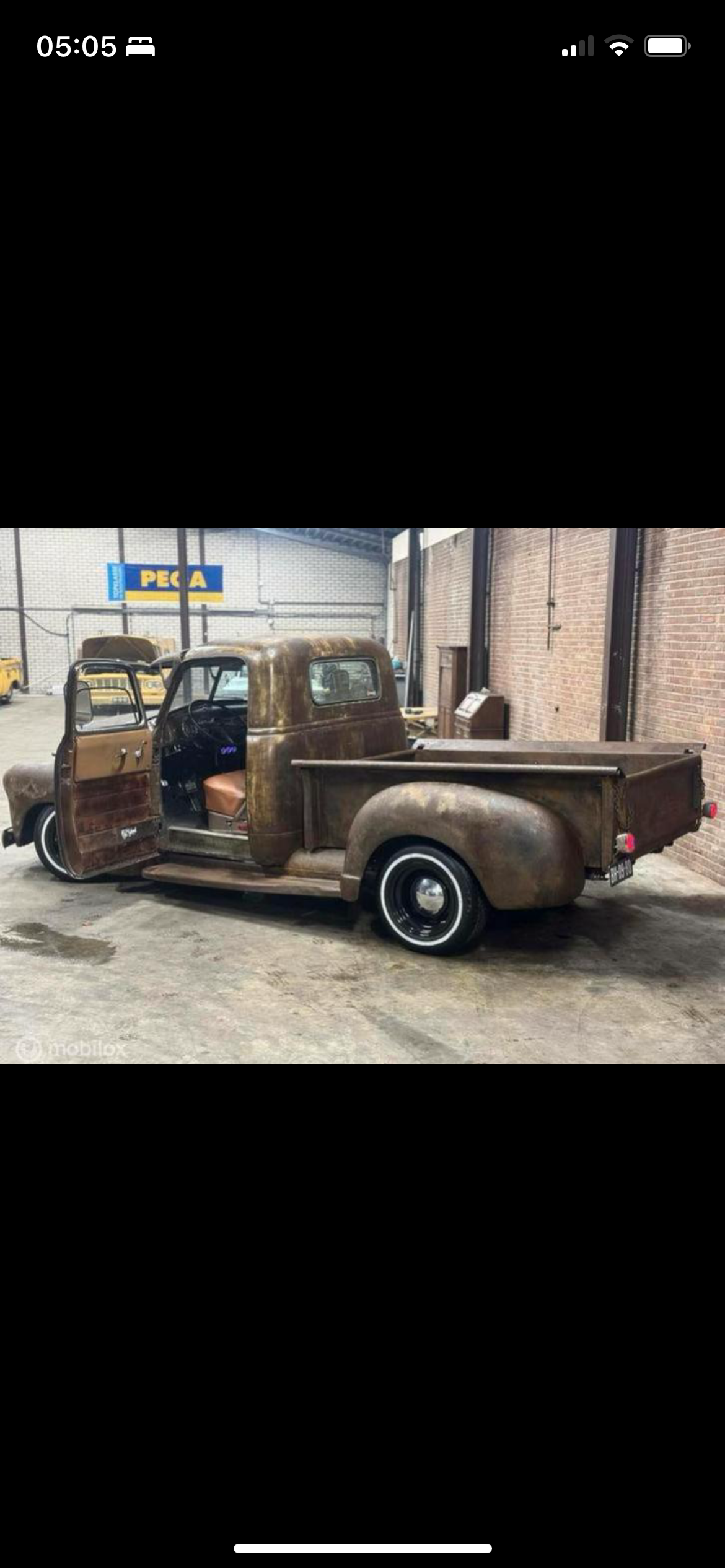 Chevrolet oldtimer 3100 shortbed pick up 350 5,7 V8