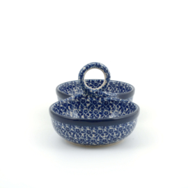 Bunzlau Castle Double bowl - Indigo - dubbele bakjes