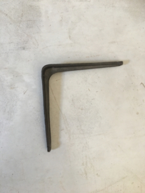 Gietijzeren schapdrager plankdrager 18 cm planken steun zwart plankensteun beugel haak hoek plat industrieel