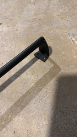 Lange metalen stang handvat beugel greep M 50 cm  old black zwart handgreep industrieel