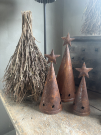 Leuke metalen boompjes boom boompje kerstboom S kerstboompjes landelijk