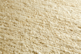 Groot vlakgewoven 100 % hennep vloerkleed kleed carpet karpet Ivory  140 x 200 cm