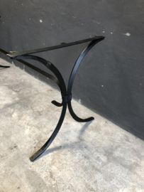 Smeedijzeren tafelonderstel ijzer metaal metalen tafel poot voet tuintafel 180 x 70 cm 74 cm hoog