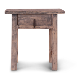 Stoere vergrijsd houten Sidetable tafel kast ladekast ladekast landelijk Harlem sober stoer lade la oud hout haltafel