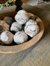 Kerstbal  landelijke stoere kerstballen