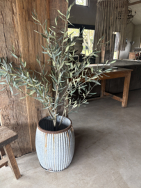 Prachtige kunst olijfplant olijfboom imitatie Olijf olive tree struik