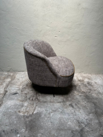 Urban Sofa Fleur Fauteuil Grijs met draaipoot