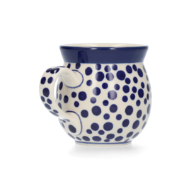 Mug farmer 240 ml - Crazy Dots mok warme chocomelk kopje koffiemok koffiekop thee