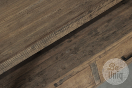 Truckwood houten sidetable ladekast landelijk stoer H90 x B100 x D45 cm SEP