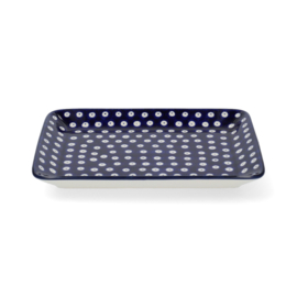 Bunzlau Castle Tray Medium - Blue Eyes schaal bord plateau