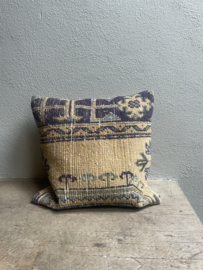 Stoere kelimkussen kussen kelim  50 x 50 cm landelijk vintage