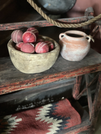Orginele oude cricket ballen bal bol bollen decoratie vintage urban landelijk