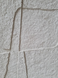 papermache desin 4 M of white 75x105