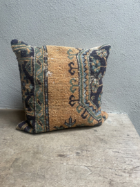 Stoere kelimkussen kussen kelim  50 x 50 cm landelijk vintage
