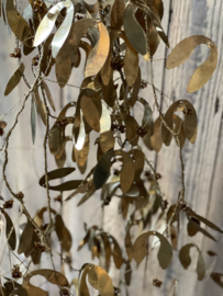 Mistletoe bunch hanger goud vintage kerst Brocante Bloom hotel chique vintage boho