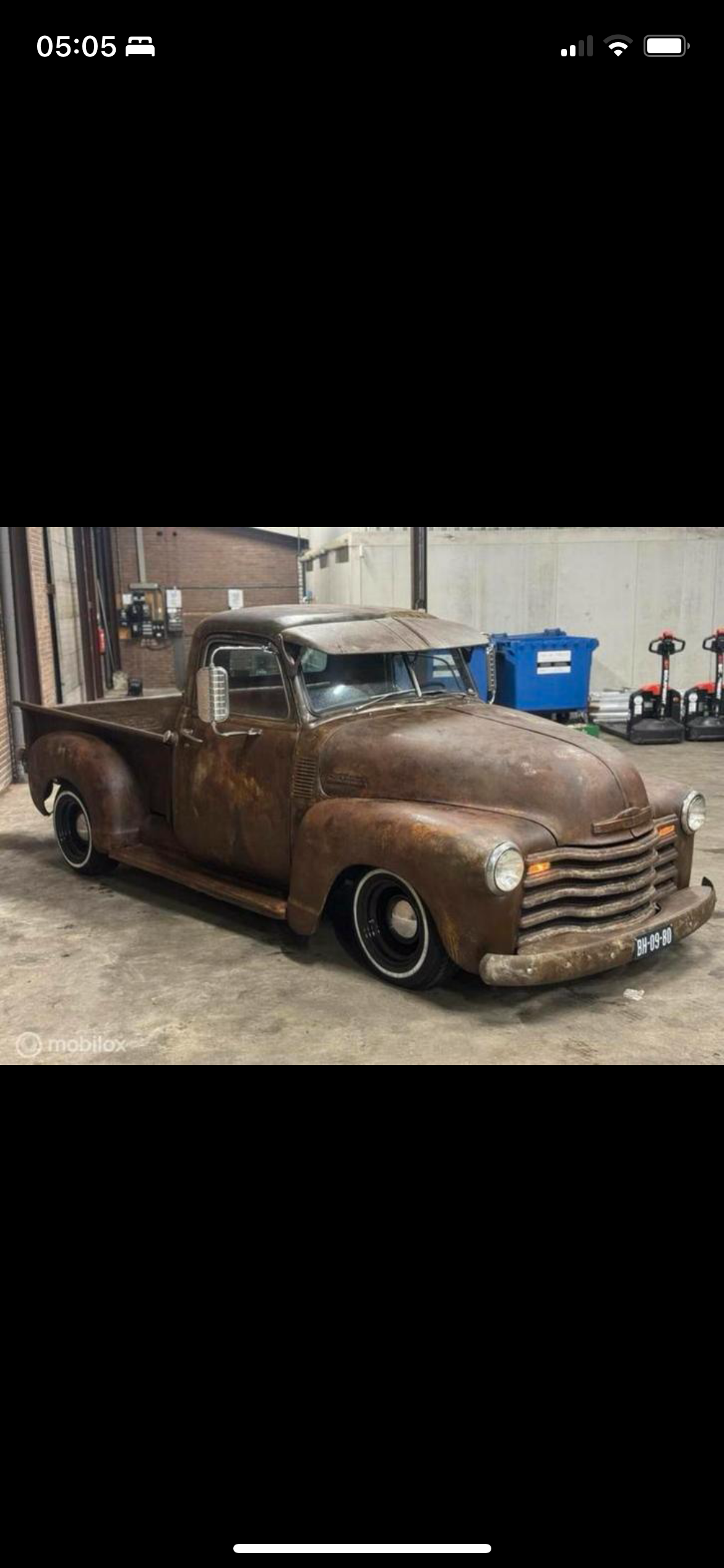Chevrolet oldtimer 3100 shortbed pick up 350 5,7 V8