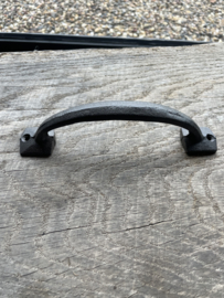 Bruin metalen greep handgreep handvat Greepje groot landelijk stoer industrieel deurgreep