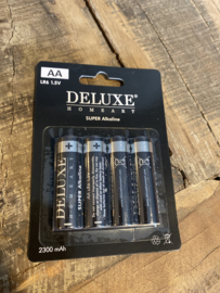 Deluxe aa batterij voor LED KAARS 4 stuks